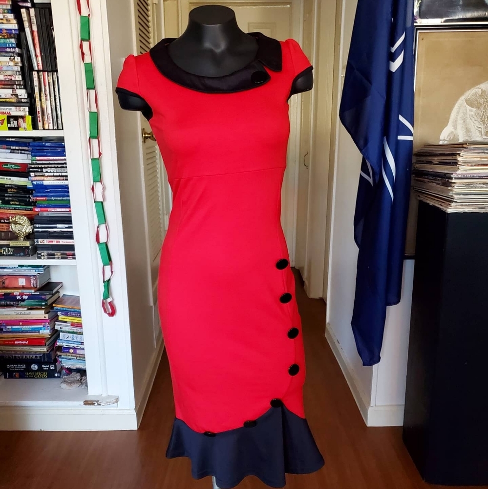 Pin up pencil dress